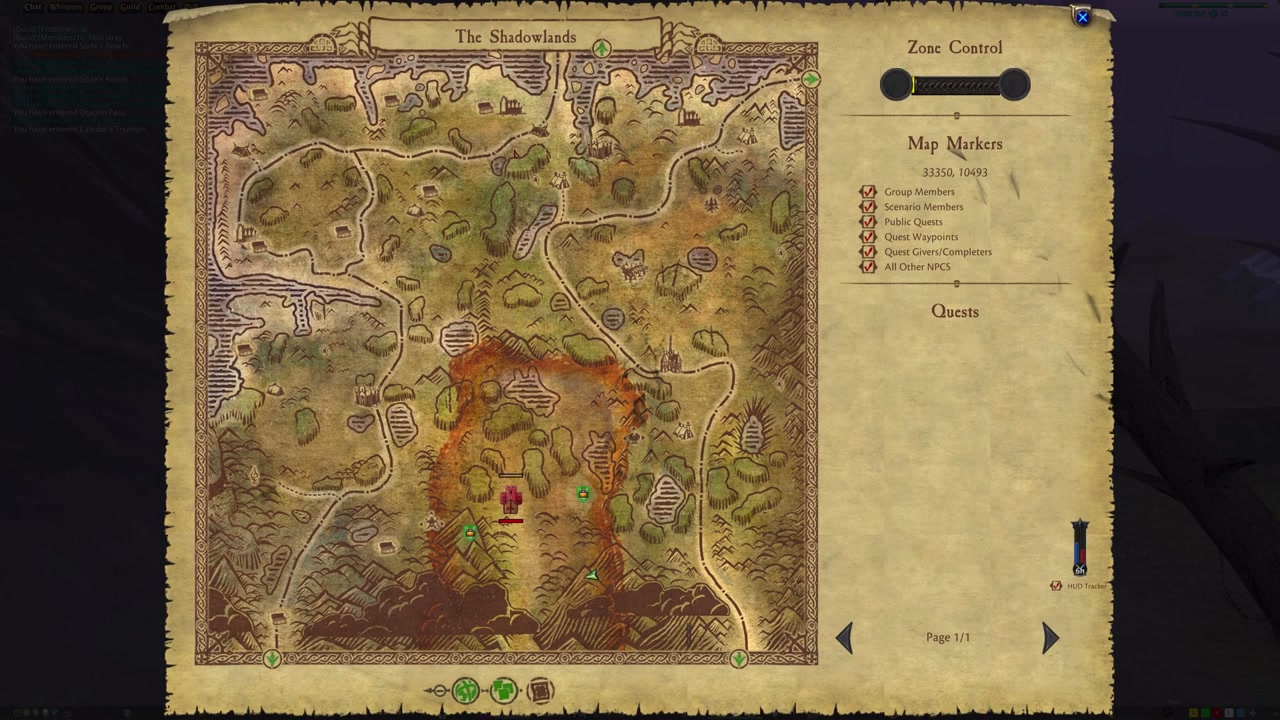 Shadowlands Fallen Marauder map screenshot