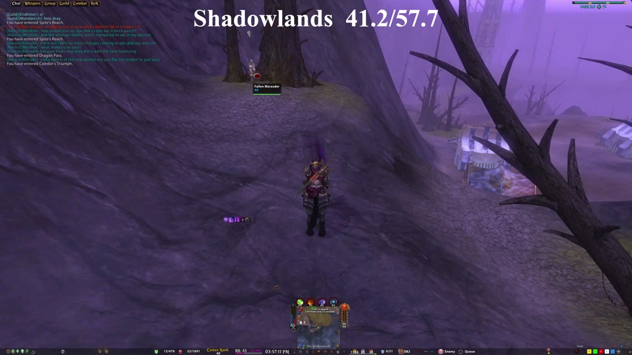 Shadowlands Fallen Marauder in-world location screenshot