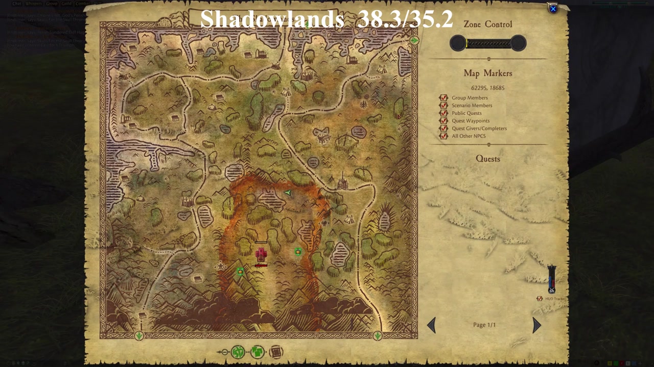 Shadowlands Fallen Shadow Warrior map screenshot