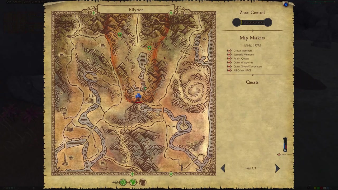 Ellyrion Fallen Engineer map screenshot