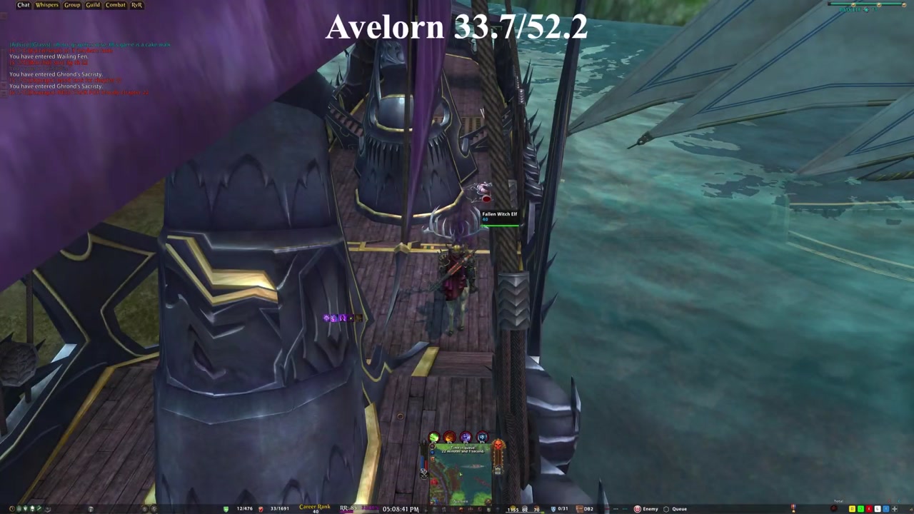 Avelorn Fallen Witch Elf in-world location screenshot