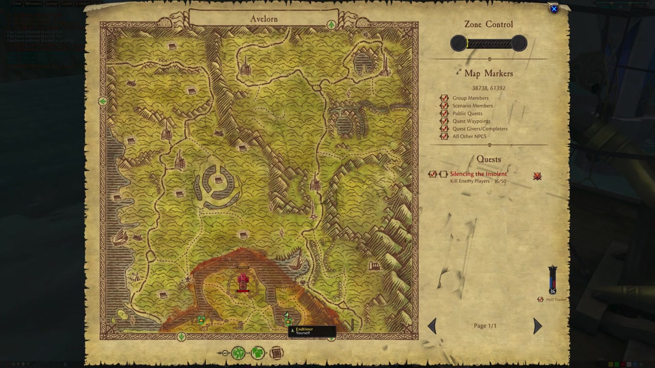 Avelorn Fallen Knight of the Blazing Sun map screenshot