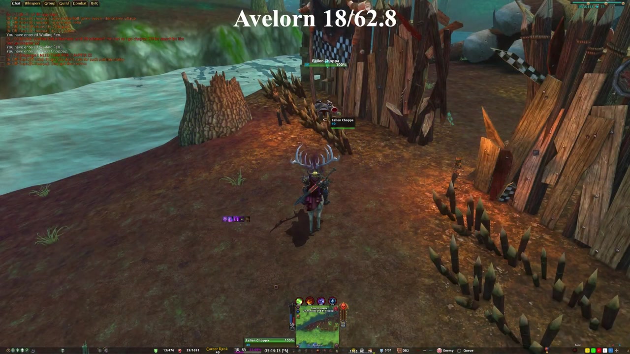 Avelorn Fallen Choppa in-world location screenshot
