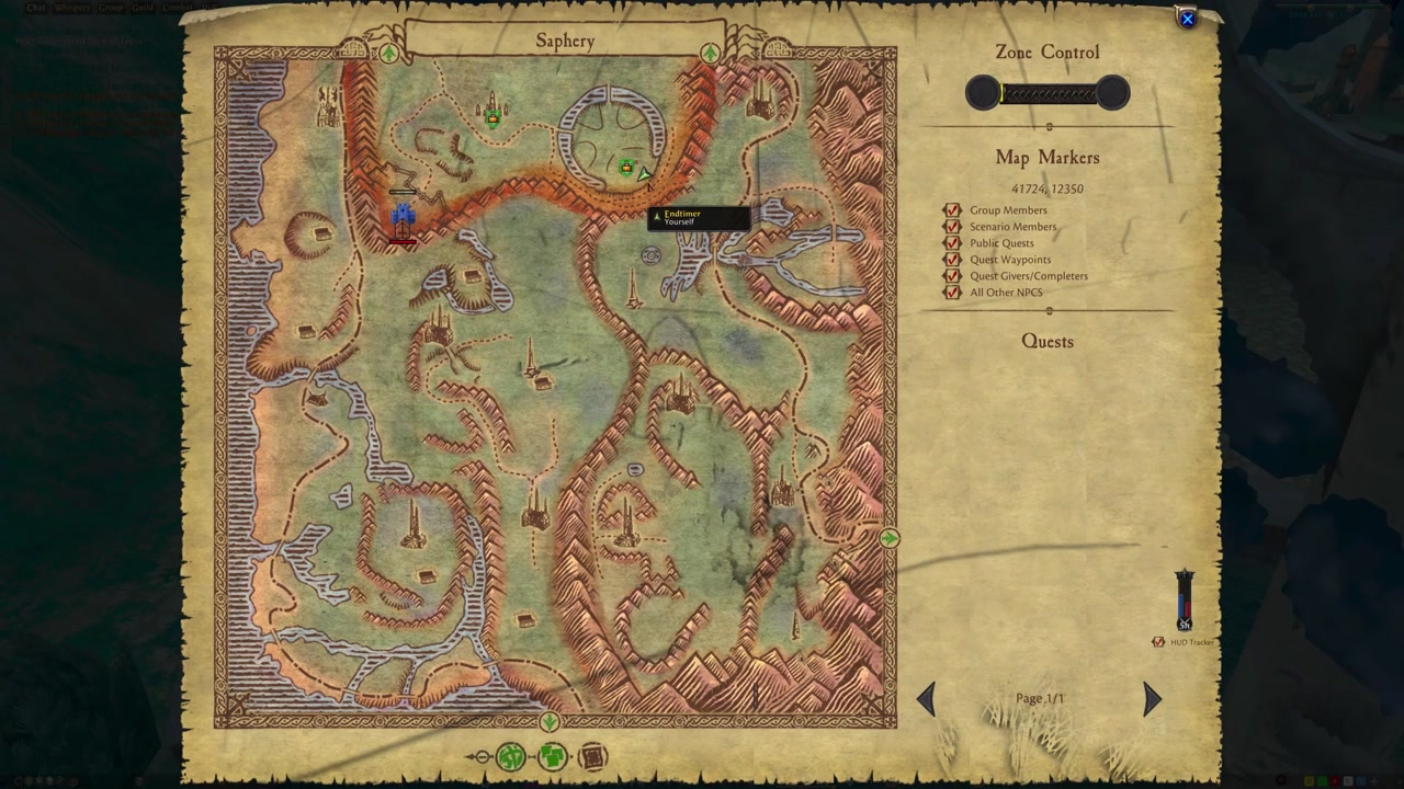 Saphery Fallen Archmage map screenshot