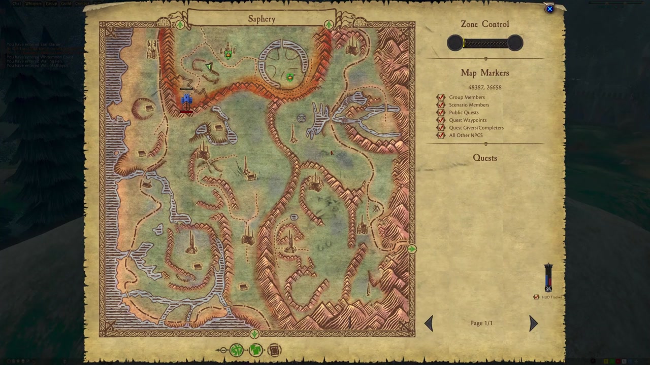 Saphery Fallen Zealot map screenshot