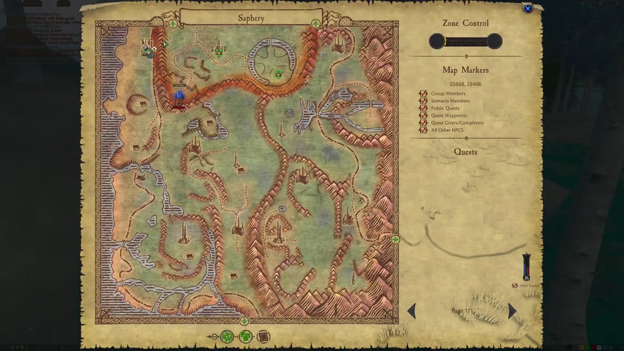 Saphery Fallen Runepriest map screenshot
