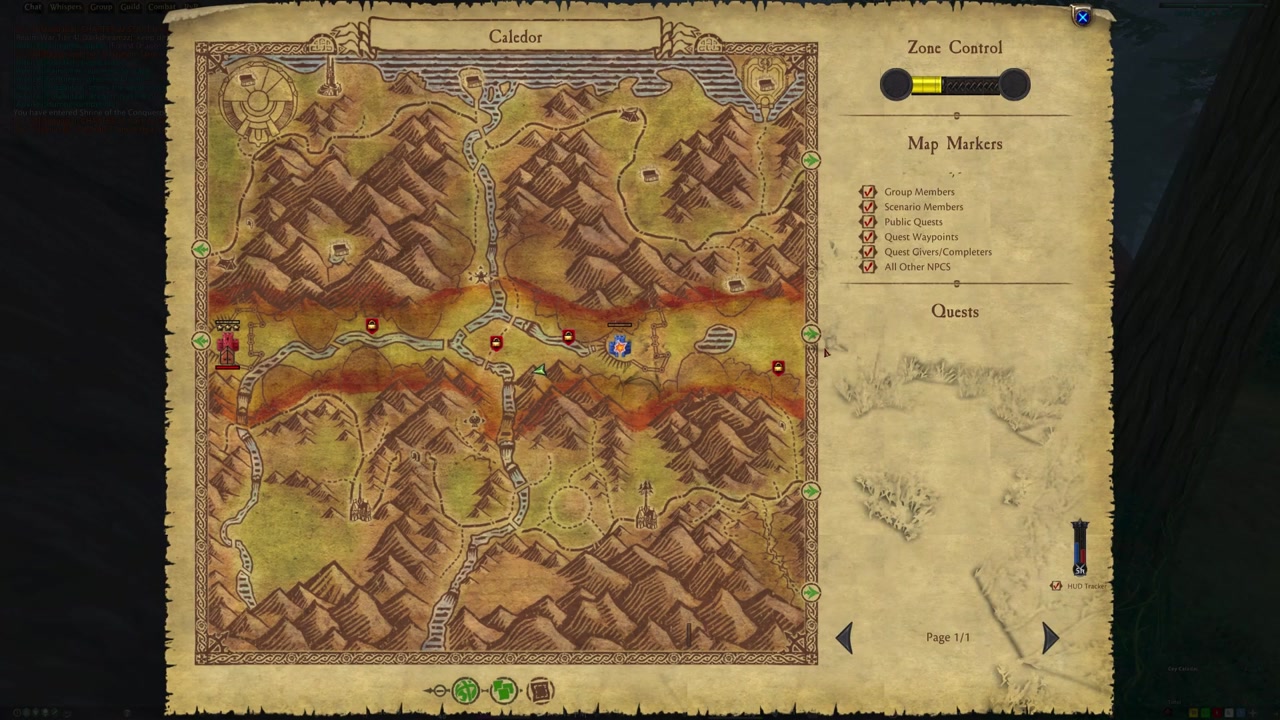 Caledor Fallen Shaman map screenshot