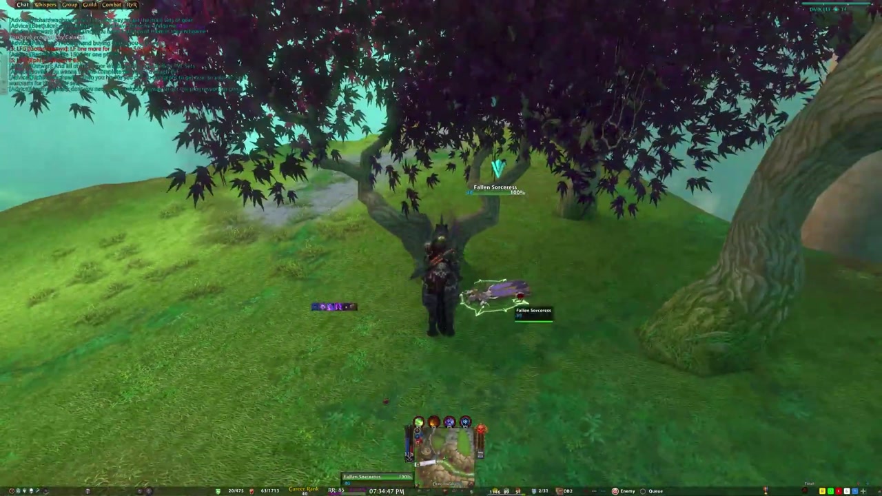 Dragonwake Fallen Sorceress in-world location screenshot