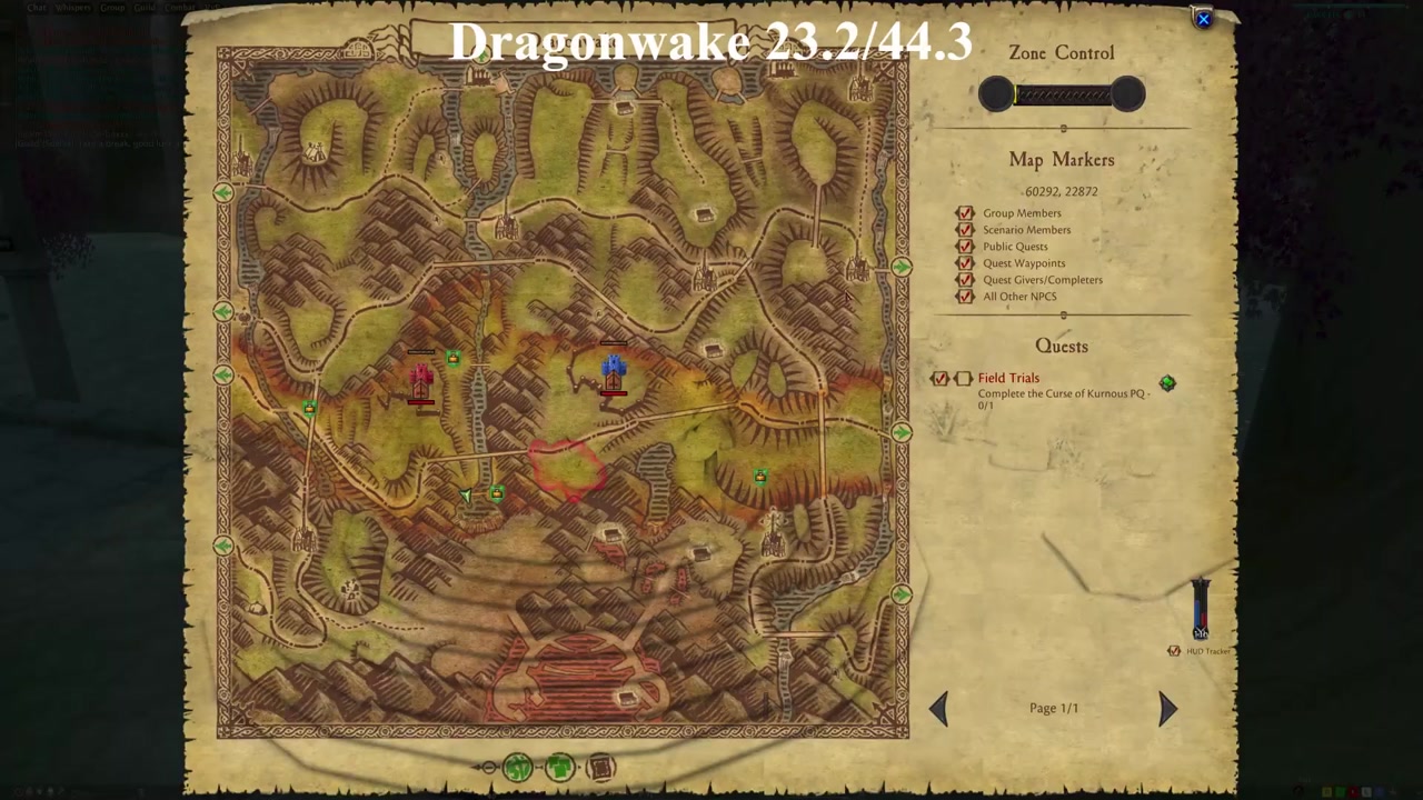 Dragonwake Fallen Warrior Priest map screenshot