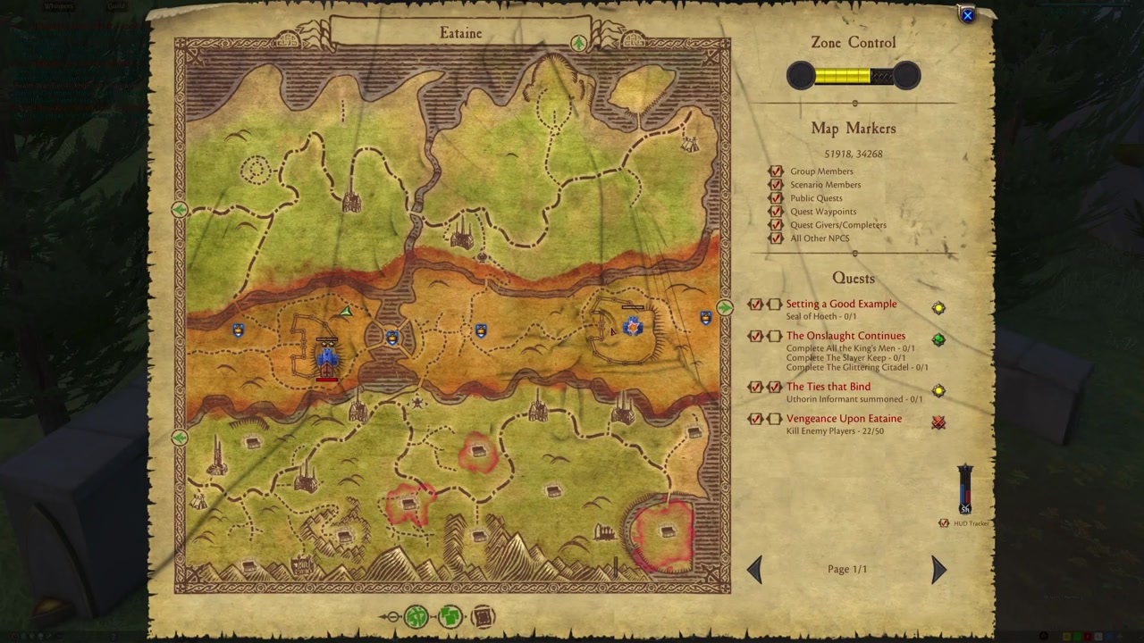 Etaine Fallen Black Orc map screenshot