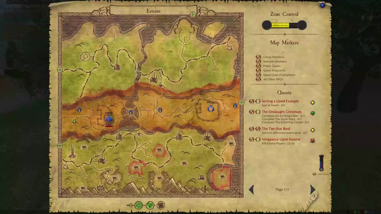 Etaine Fallen Chosen map screenshot