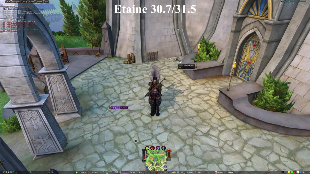 Etaine Fallen Sword Master in-world location screenshot